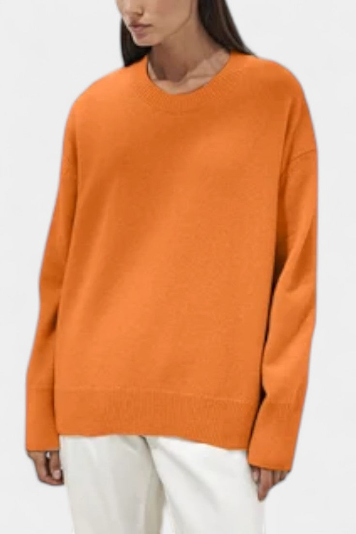 Krolyn Suéter de Invierno con Puños Acanalados