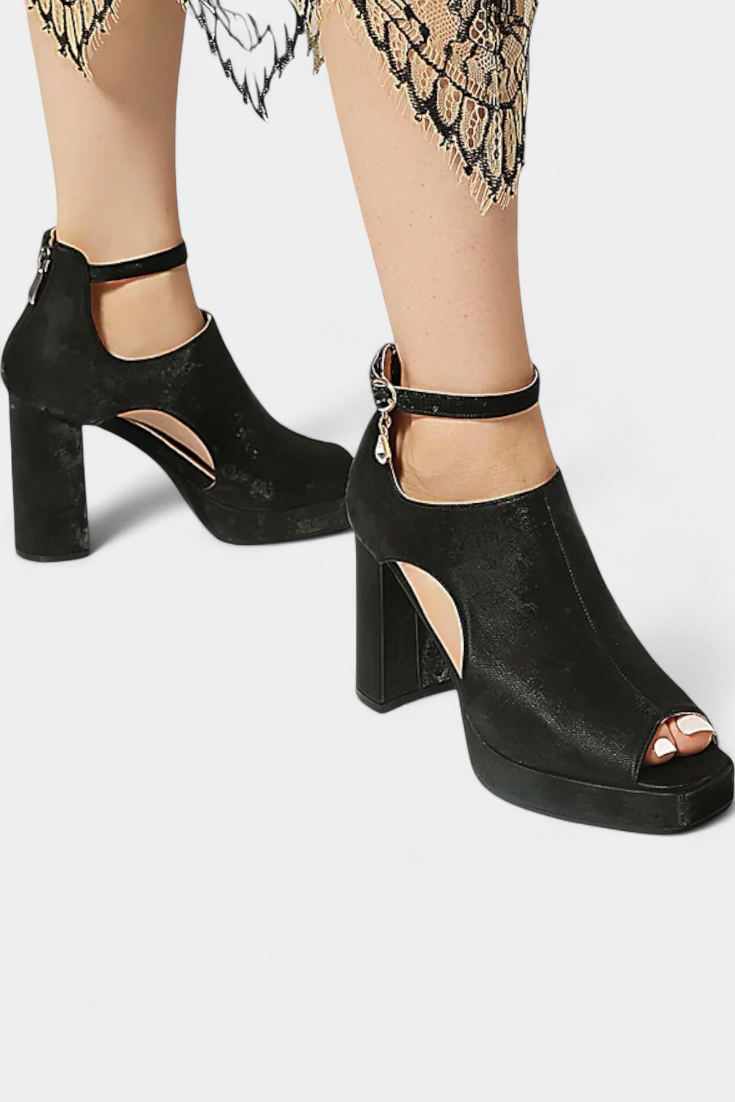 Lopez Tacones Gruesos Multicolor