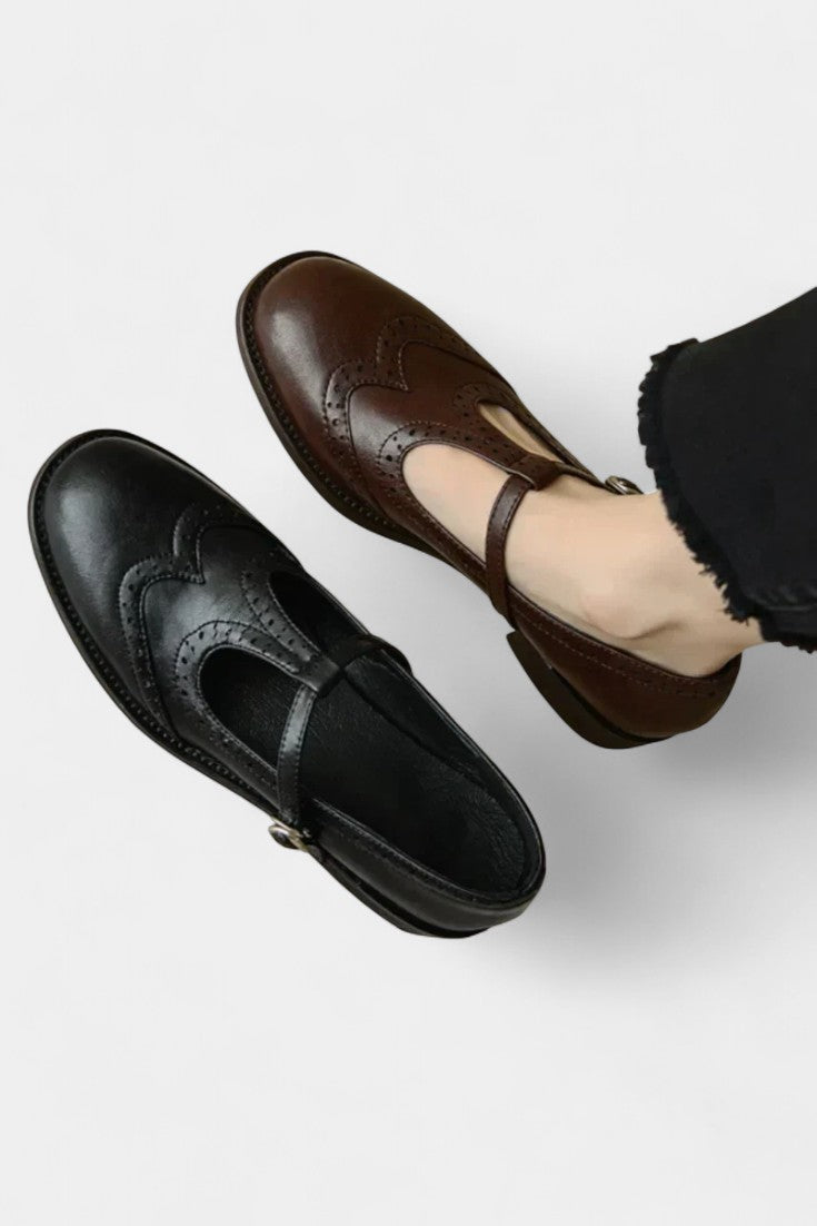 Mary Janes Elegantes con T-Strap