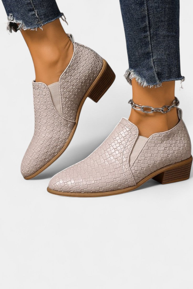 Evran Zapatos de Tacón Ortopédico con Bloque Estable