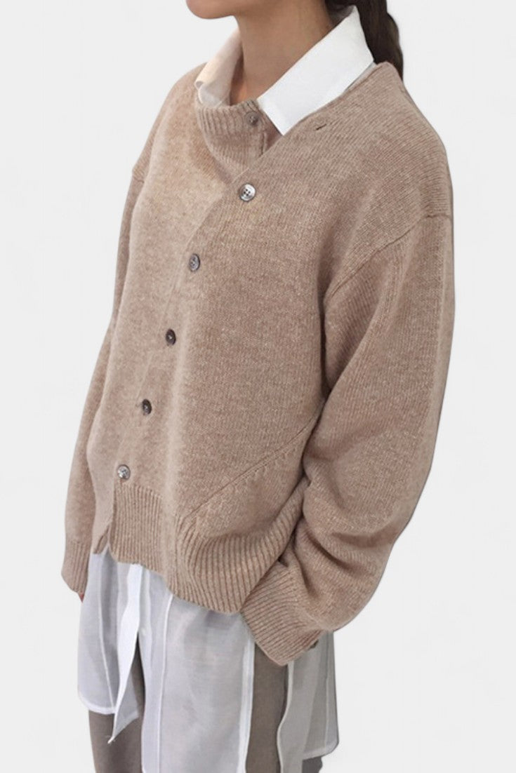 Wunlisa Cárdigan de Invierno con Botones