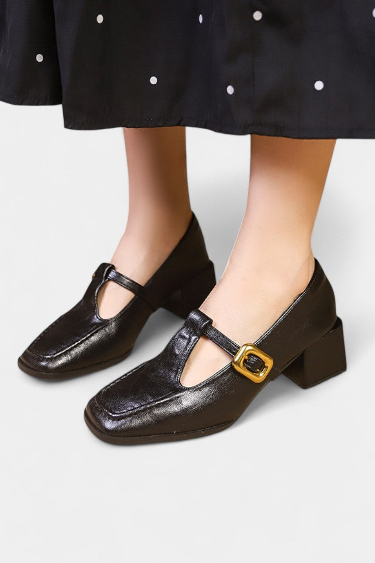 Ruby Sandalias Mary Jane de Estilo Francés