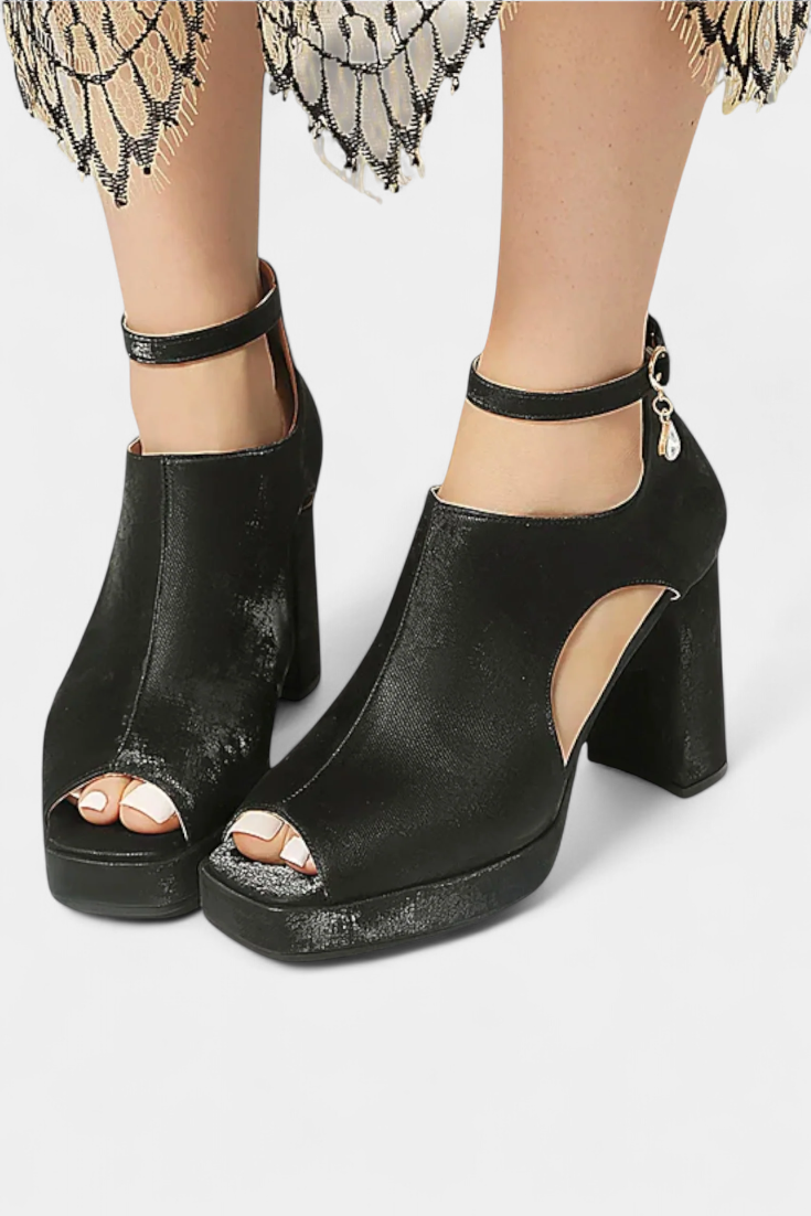 Lopez Tacones Gruesos Multicolor