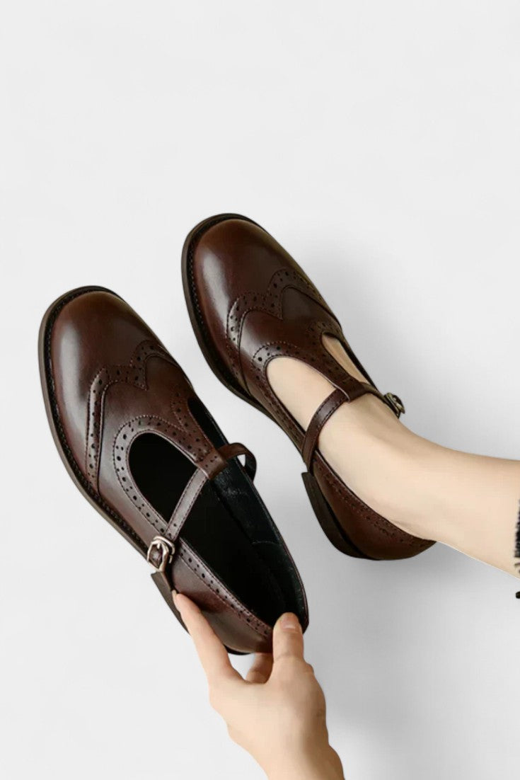 Mary Janes Elegantes con T-Strap