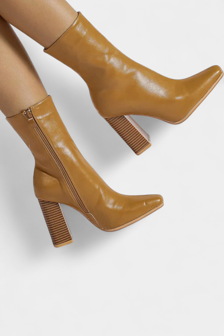 Linde Botas de Pantorrilla Voluminosa