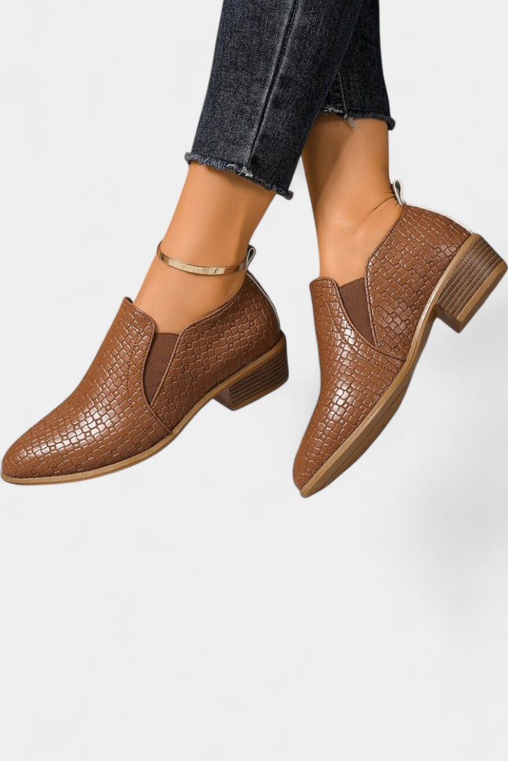 Evran Zapatos de Tacón Ortopédico con Bloque Estable