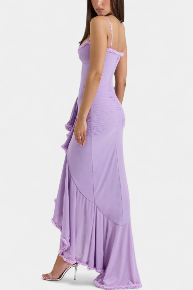 Élodie Vestido de Corsé con Volantes