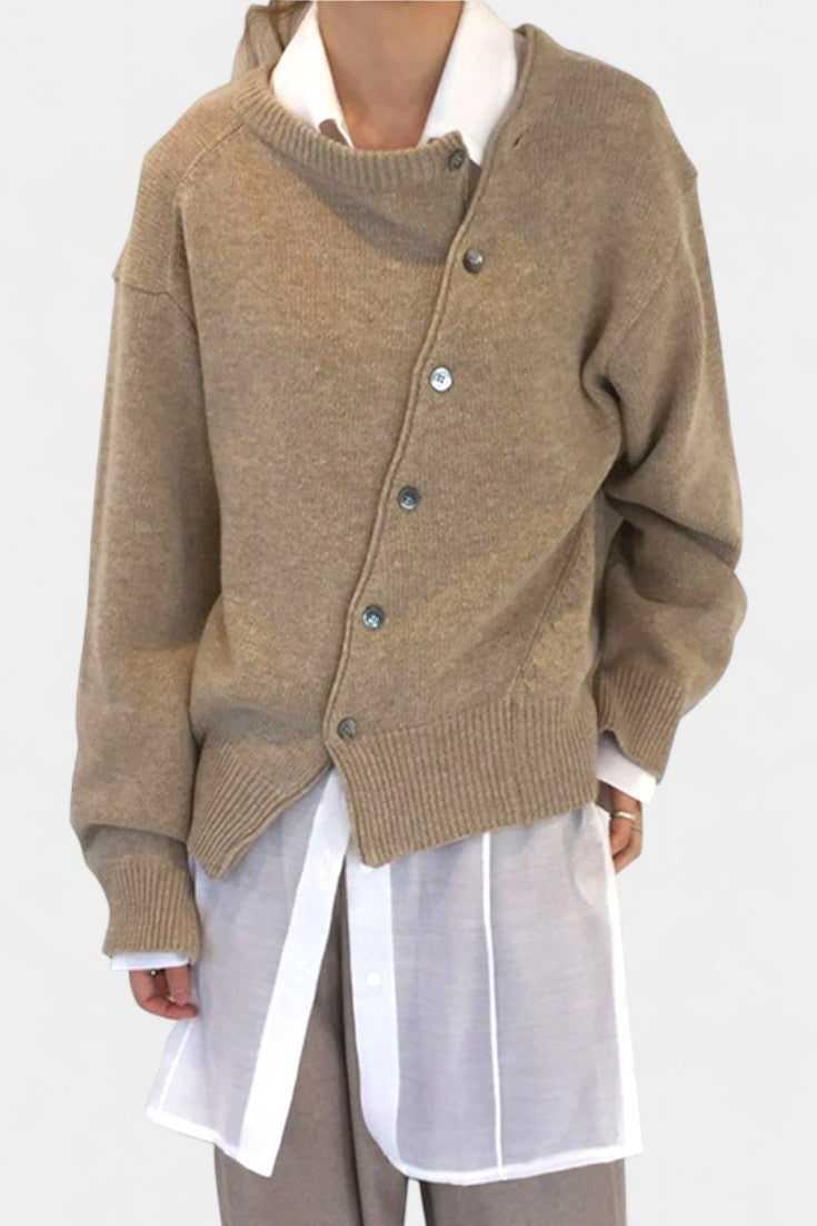 Wunlisa Cárdigan de Invierno con Botones