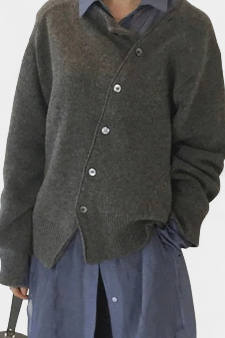 Wunlisa Cárdigan de Invierno con Botones