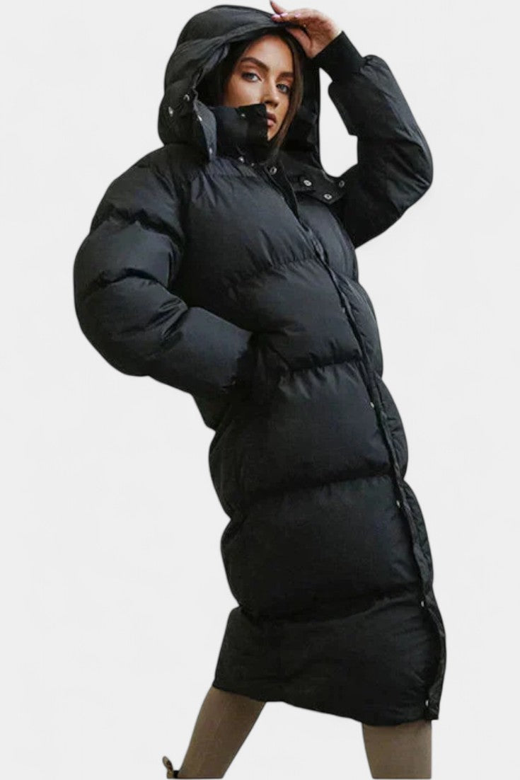 Razel Abrigo Puffer de Invierno con Capucha