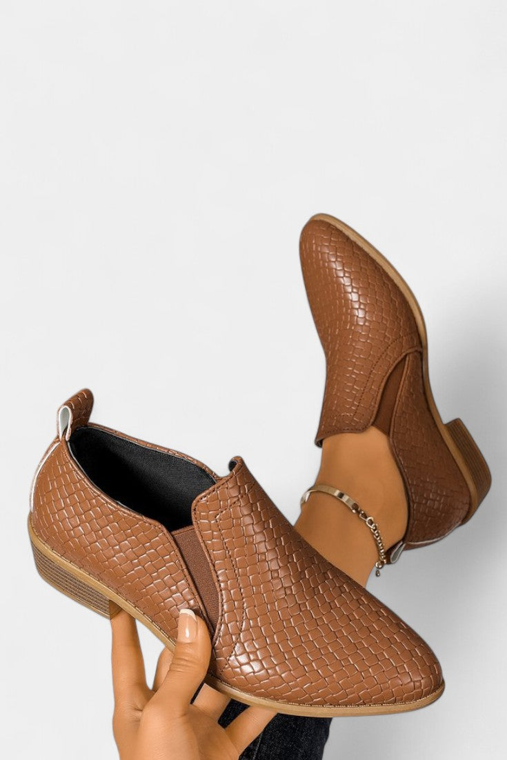 Evran Zapatos de Tacón Ortopédico con Bloque Estable