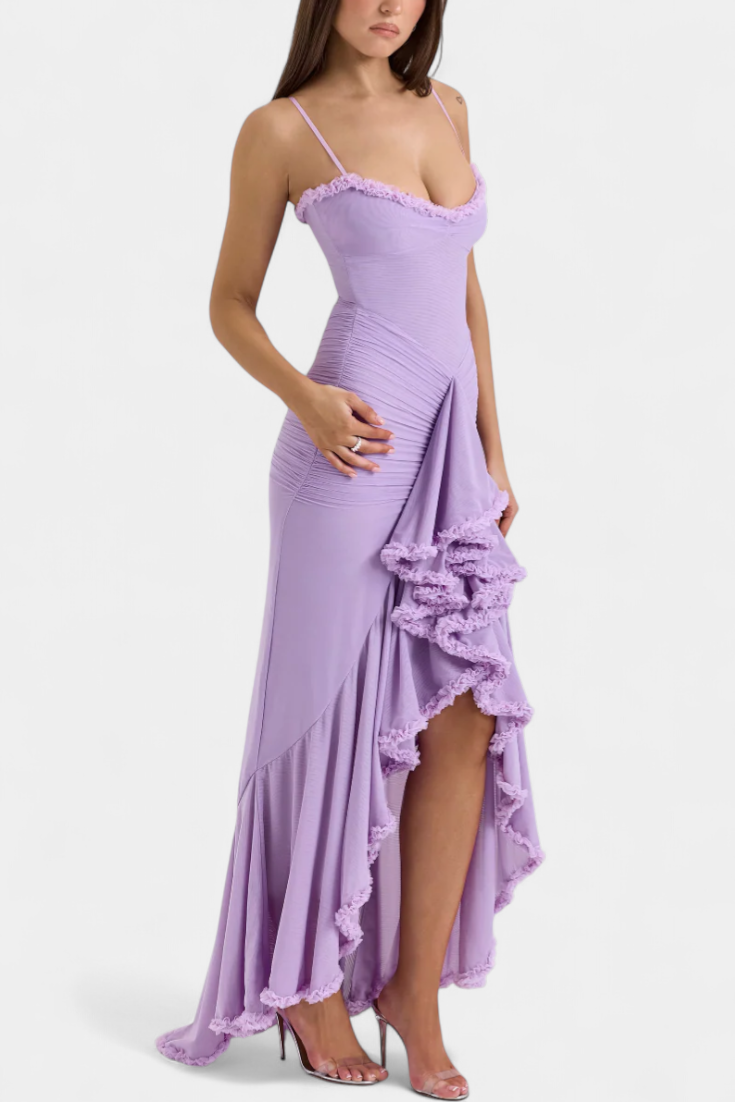 Élodie Vestido de Corsé con Volantes