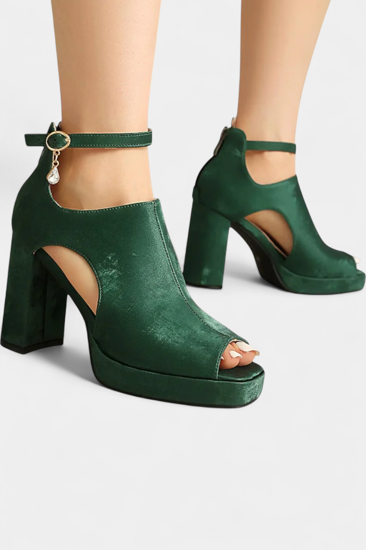 Lopez Tacones Gruesos Multicolor