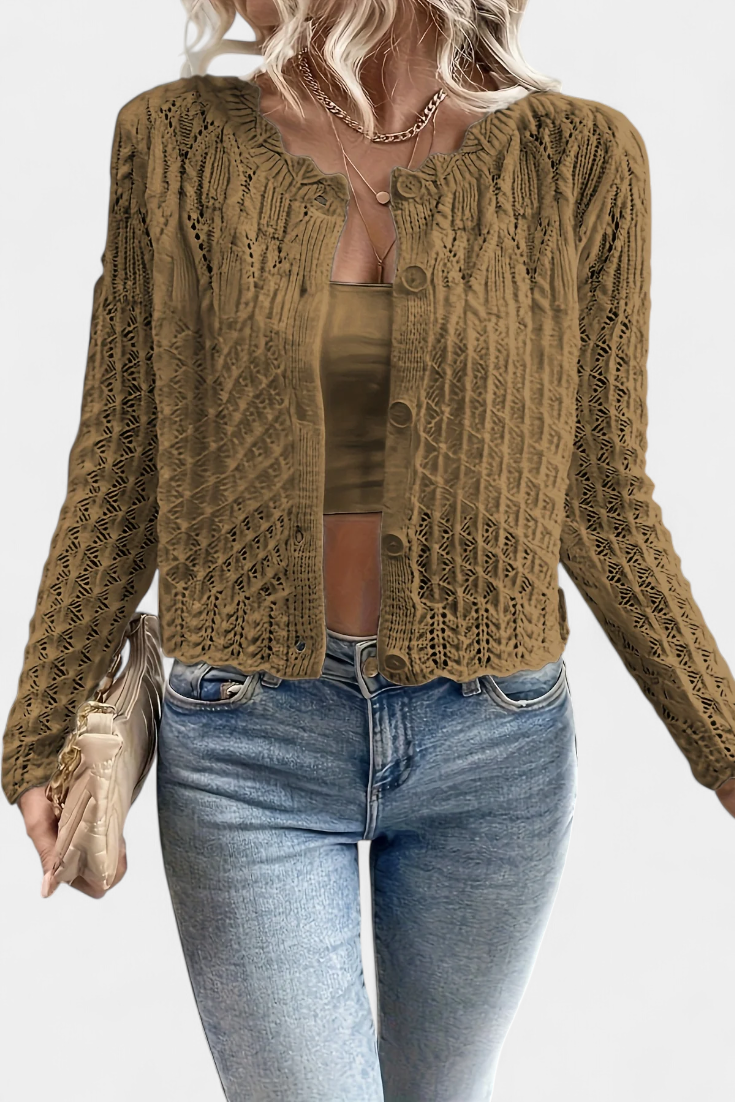 Carwen Cárdigan Chic Desenfadado