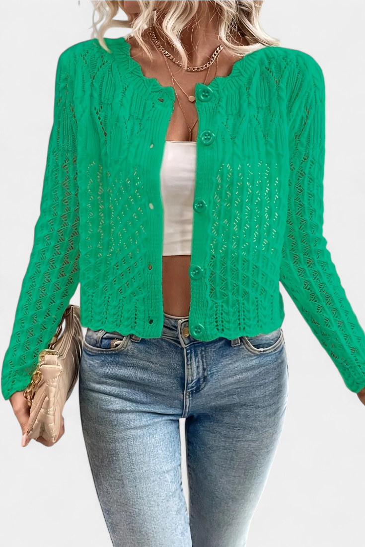 Carwen Cárdigan Chic Desenfadado