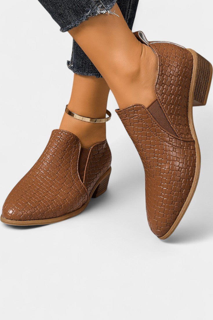 Evran Zapatos de Tacón Ortopédico con Bloque Estable