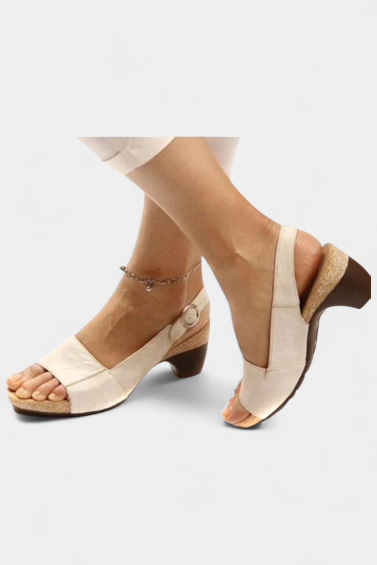 Judy Sandalias Ortopédicas con Tacón Abierto