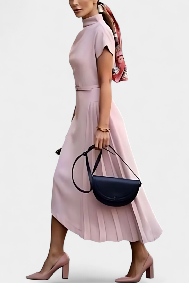 Florence Vestido Asimétrico de Estilo Urbano