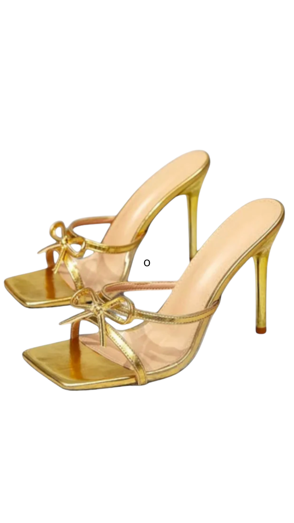 Brenda Tacones Stiletto con Lazo Metálico y Patchwork